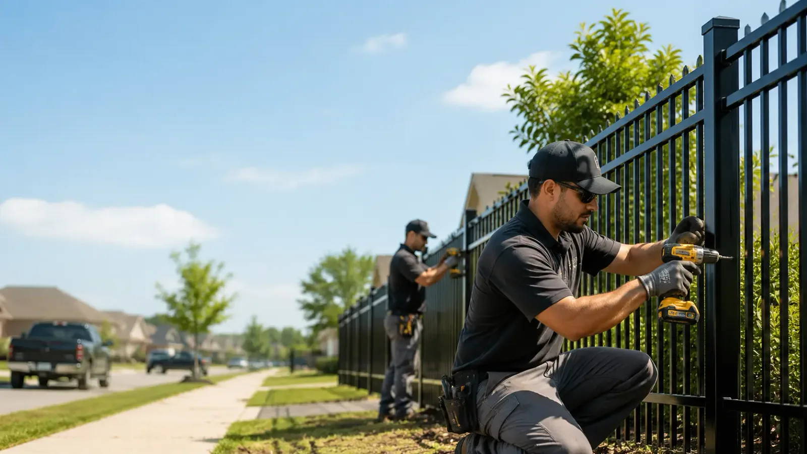 Metal Fence Installation in Brodhead, WI